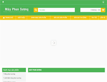 Tablet Screenshot of mayphunsuongtaoam.com